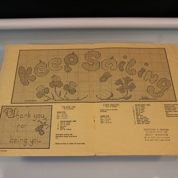 Friends For Keeps by Rose Anne Hobbs Quilting Cross Stitch Patterns Leaflet 1981 - Picture 6 of 8